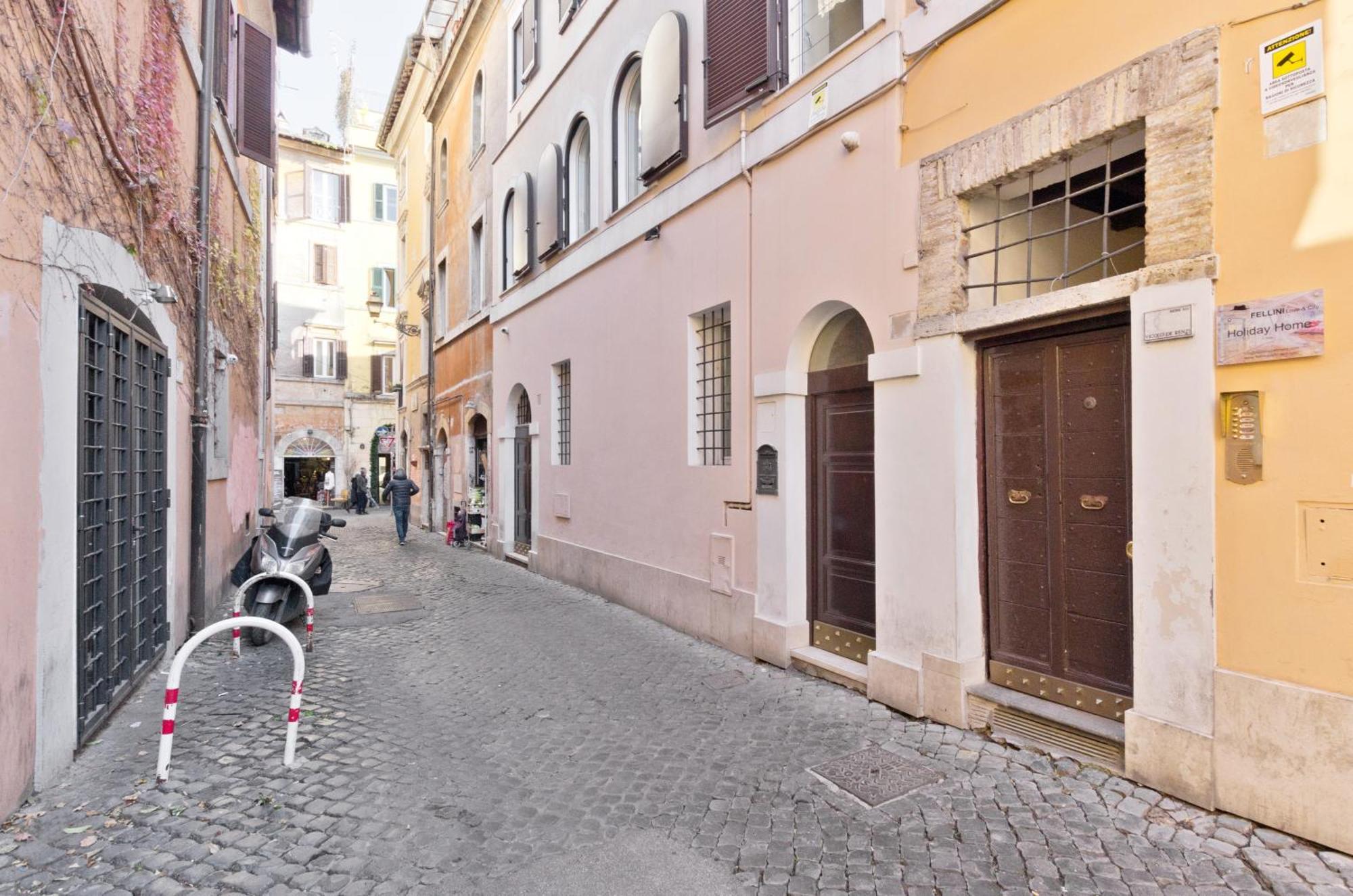 Studio Vicolo De Renzi Trastevere Rome Bagian luar foto